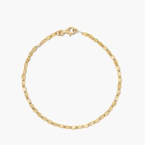 Mejuri 14kt Gold Anchor Chain Anklet